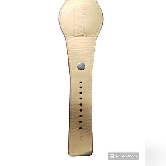 KENNETH COLE UNLISTED MENS BROWN VEGAN LEATHER WATCH BAND - Picture 4 of 5